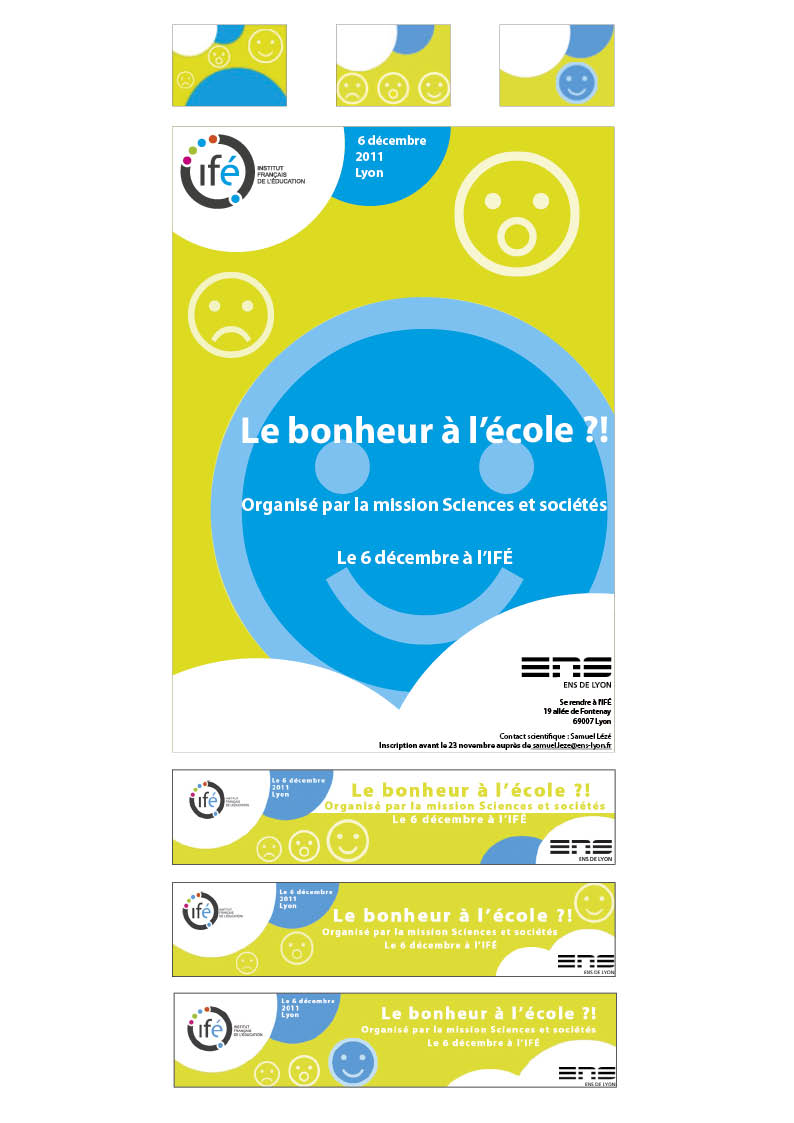 Affiche et bandeaux web